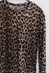 BASERANGE Classic Bamboo Fiber and Cotton Long Sleeve T-Shirt Collection Crew Neck Base Shirt French BAS-TTLS-BLP-AU25-LEOPARD (TOLS-BL-000 TTLS)